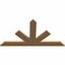 Ekena Millwork Saratoga Timber Gable Bracket, Western Red Cedar, 60"W x 32"H x 1 1/2"D x 5 1/2"F, 13/12 Pitch GBW060X32X0206SAR00SWR - alternate 3